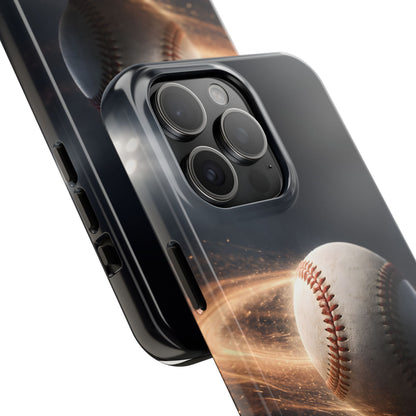 Epic Baseball Home Run Tough Case - Hyper-Realistic Sports Cover for iPhone & Samsung