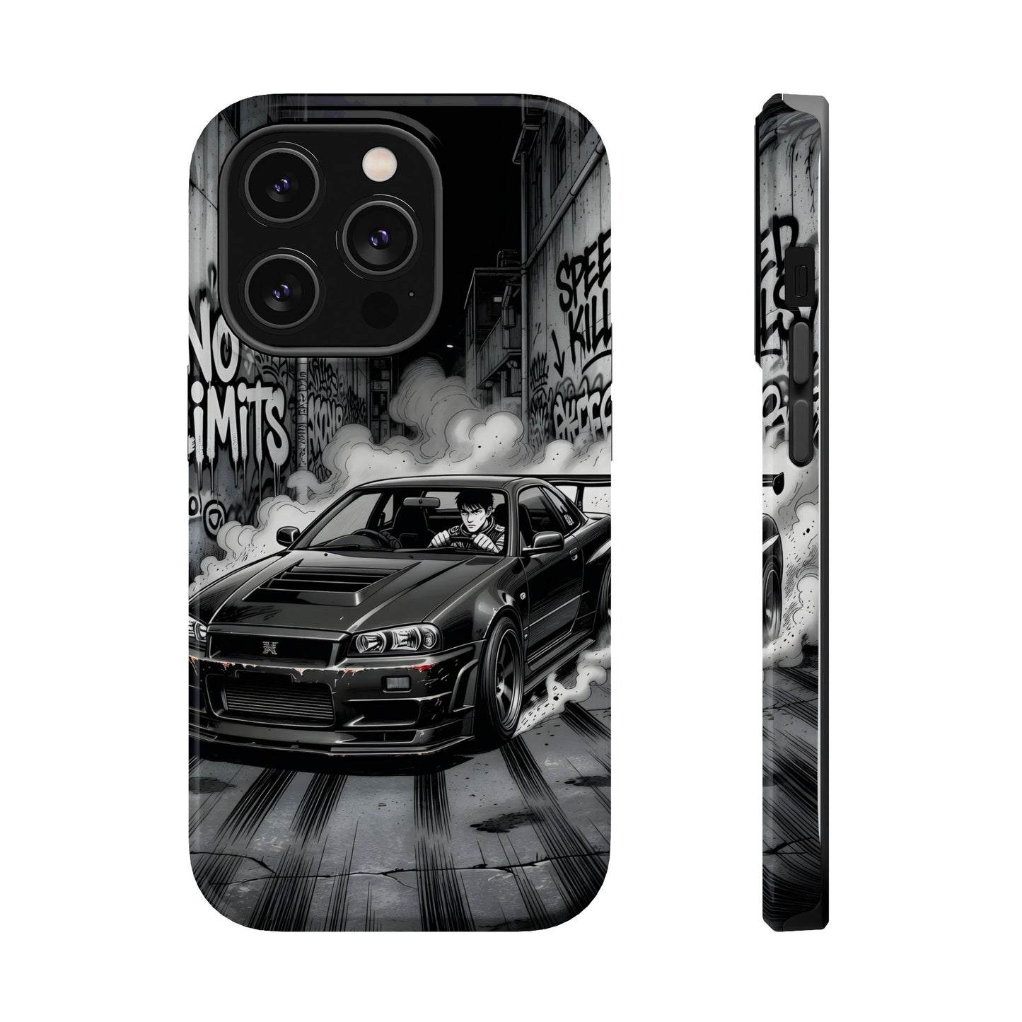 No Limits JDM Manga Skyline Magnetic Case