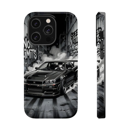 No Limits JDM Manga Skyline Magnetic Case