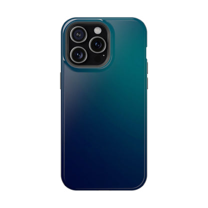 Deep Teal to Midnight Gradient Magnetic Impact Case