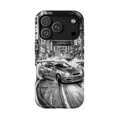 Tokyo Drift Manga Skyline Magnetic Tough Case