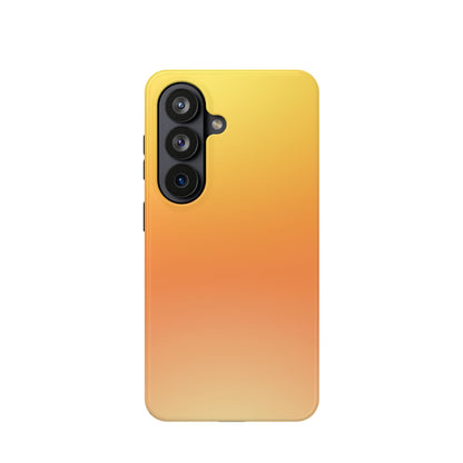 Golden Sunrise Gradient Magnetic Impact Case