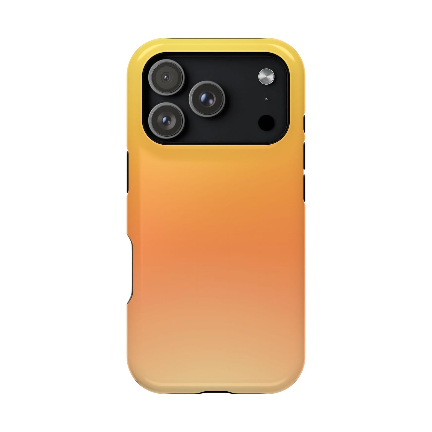 Golden Sunrise Gradient Magnetic Impact Case