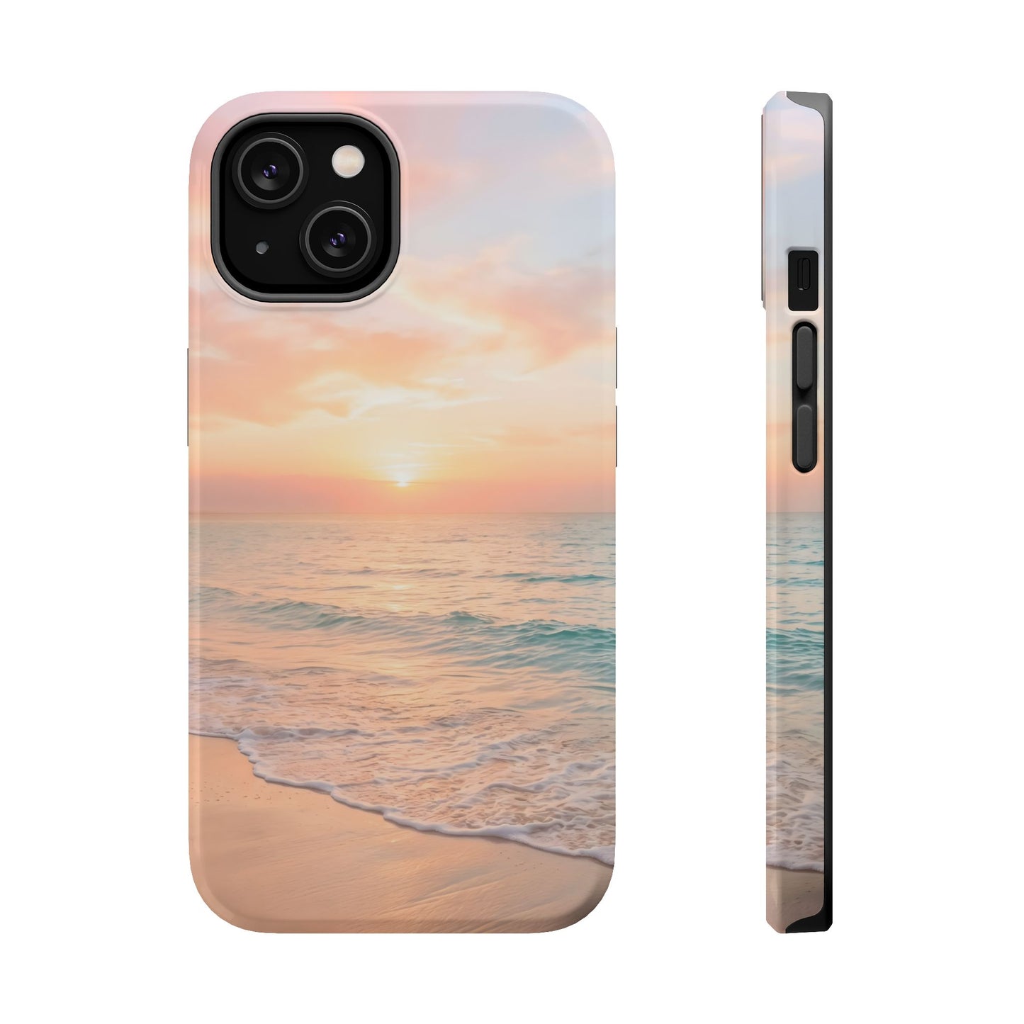 Serene Sunset Beach Magnetic Impact Case