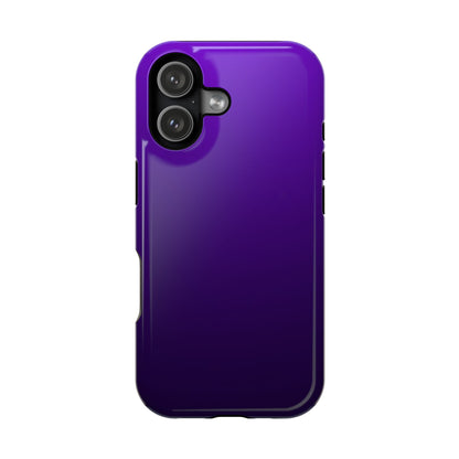 Midnight Amethyst: Dark Purple Gradient MagSafe Case