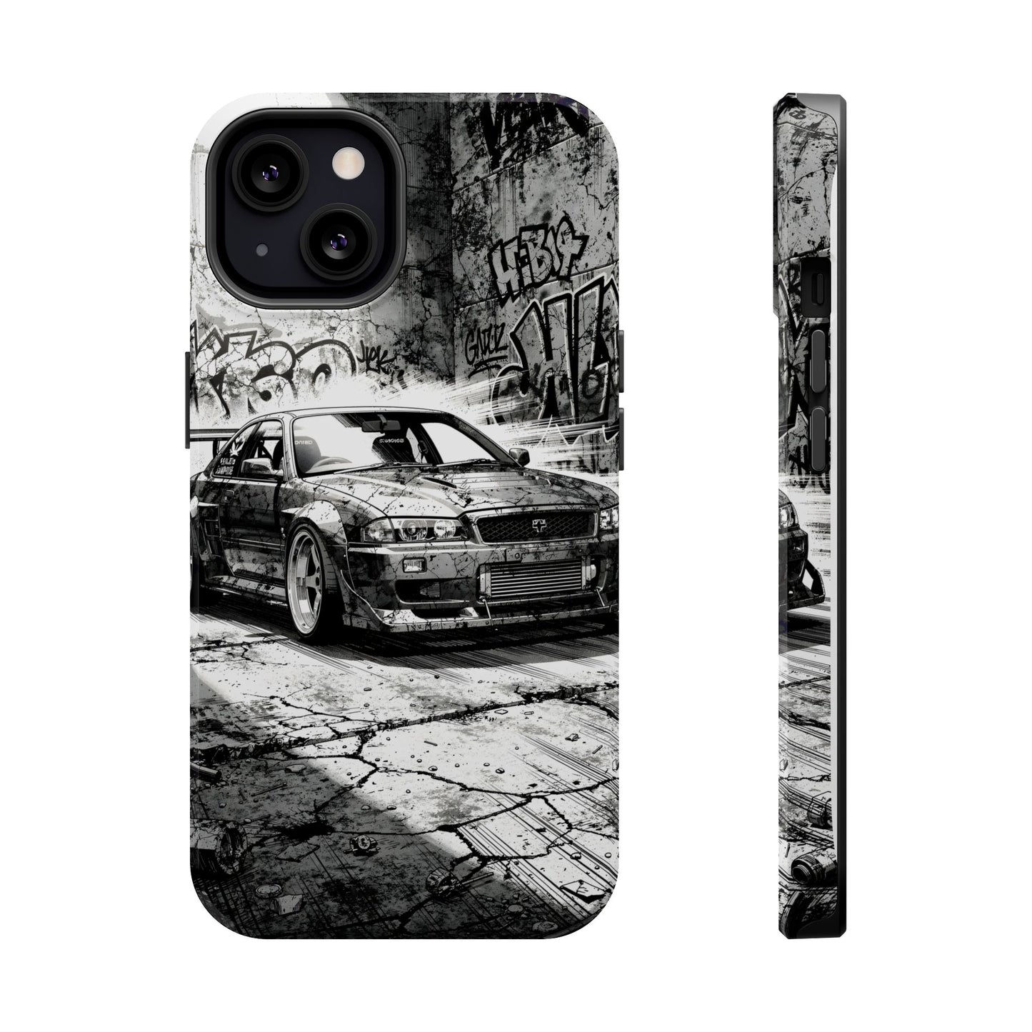 Urban Graffiti JDM Skyline Magnetic Tough Case