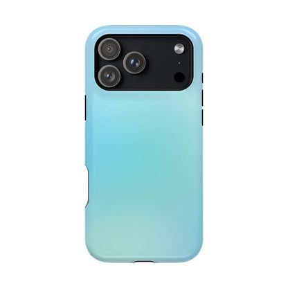 Aqua to Mint Gradient Magnetic Impact Case