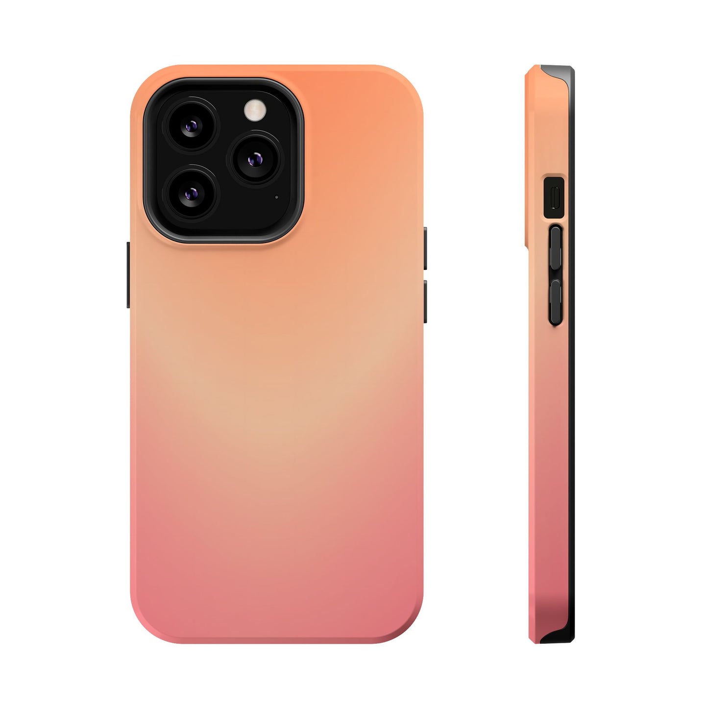 Peach to Rose Pastel Gradient Magnetic Case