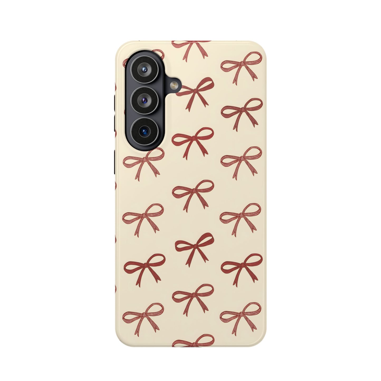 Burgundy Bows Coquette Magnetic Tough Case
