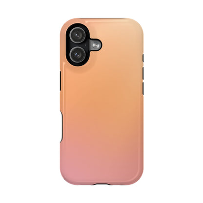 Orange to Pink Sunrise Gradient Magnetic Case