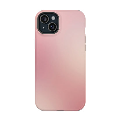 Elegant Rose Gold Gradient Magnetic Case