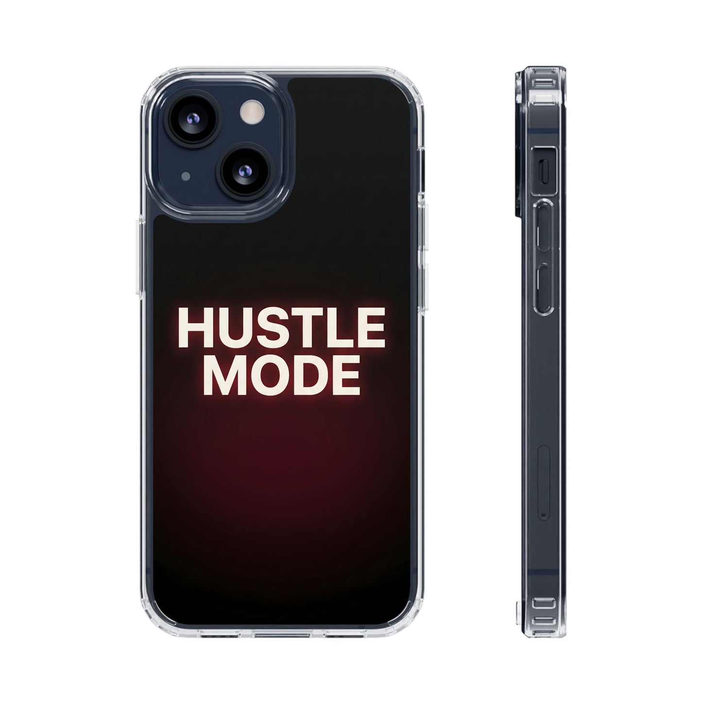 Hustle Mode Clear Case - MagSafe Compatible Dark Glowing Cover