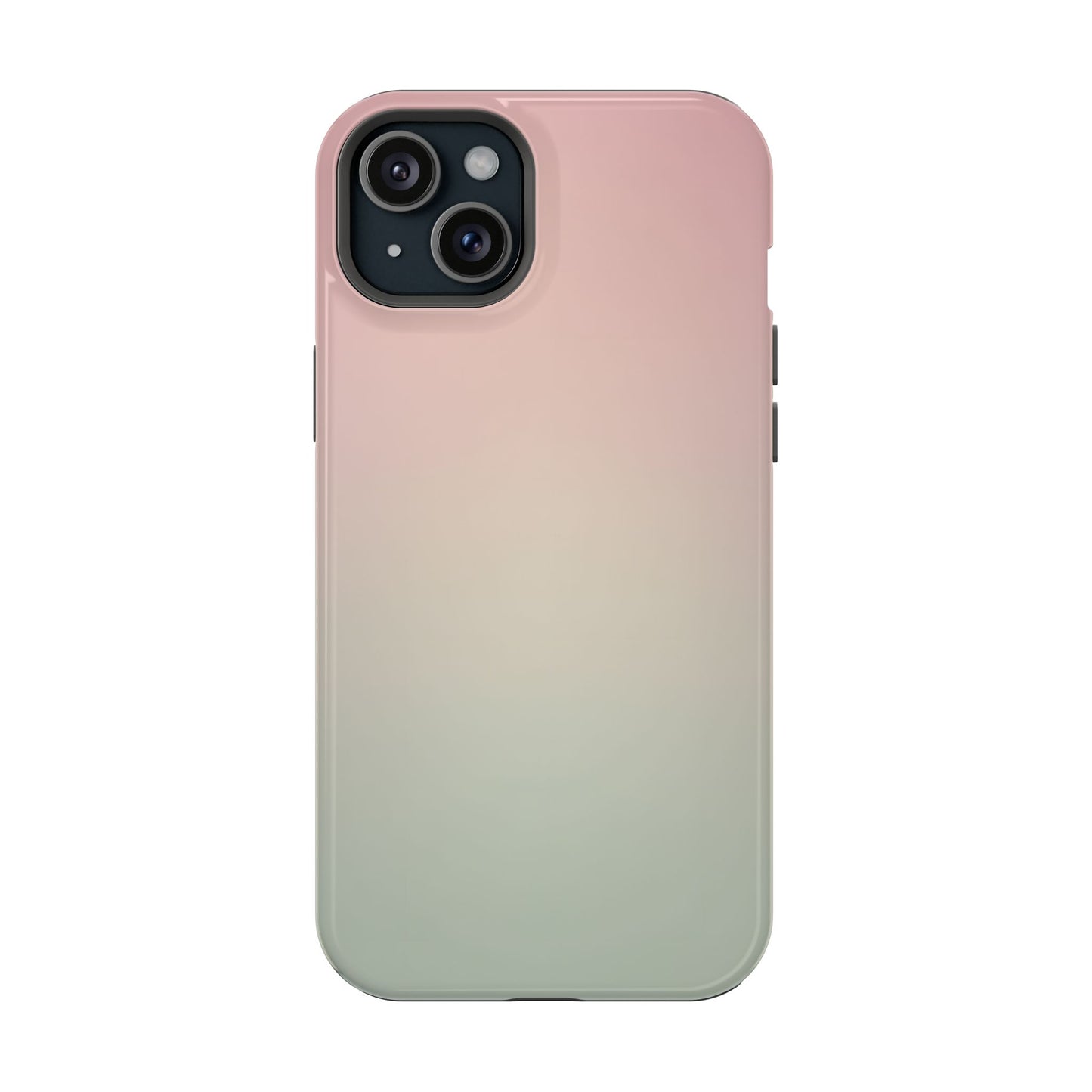 Pink to Sage Green Gradient Magnetic Impact Case