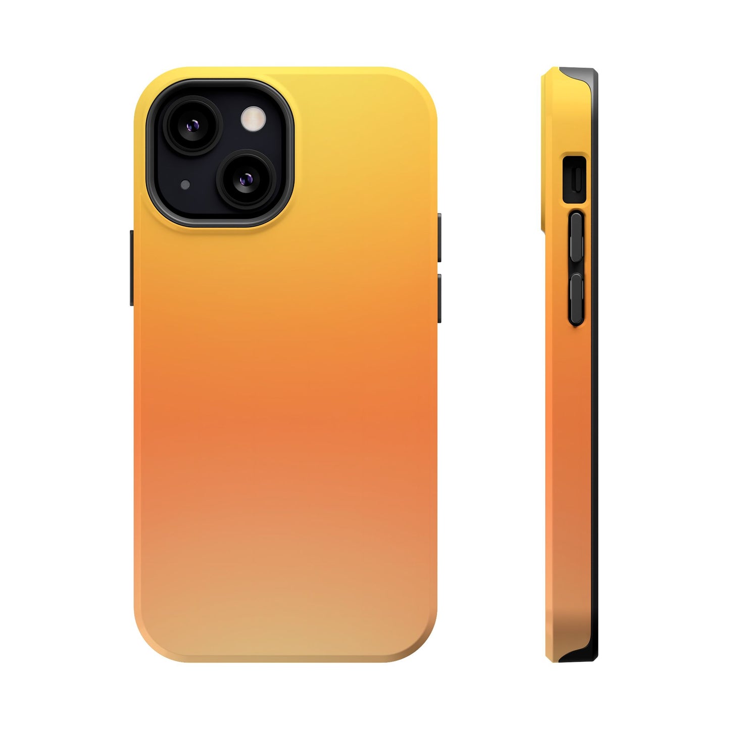 Golden Sunrise Gradient Magnetic Impact Case