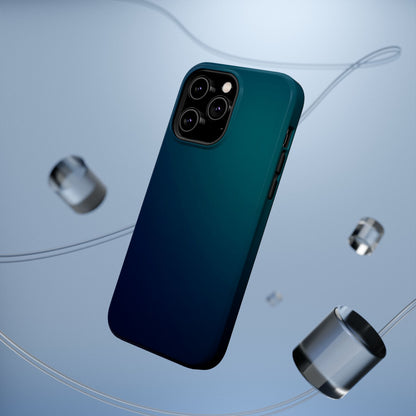 Deep Teal to Midnight Gradient Magnetic Impact Case
