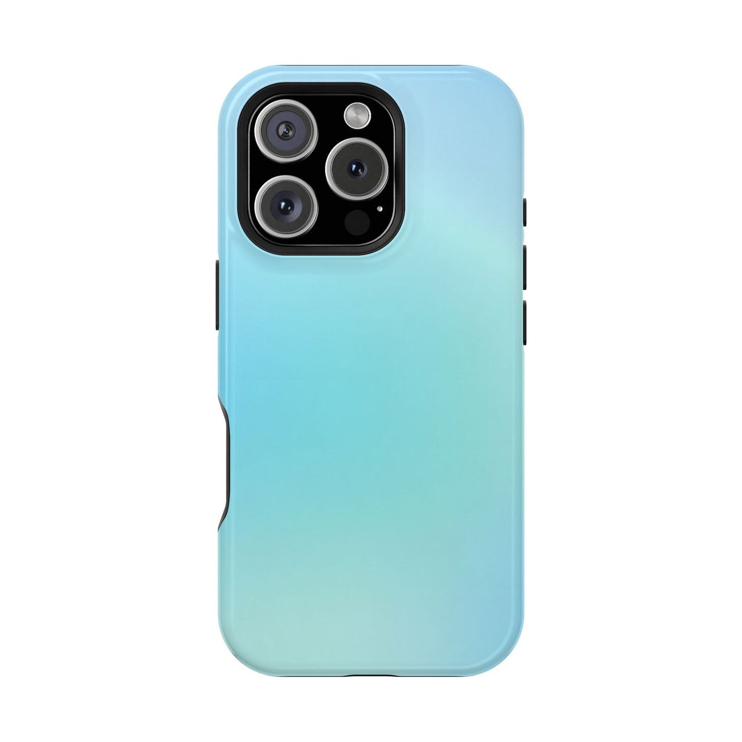 Aqua to Mint Gradient Magnetic Impact Case
