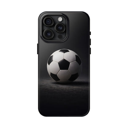 Professional Soccer Ball Tough Case - Minimalist Sports Cover for iPhone & Samsung