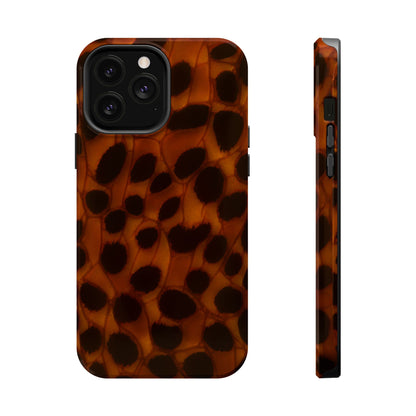 Dark Amber Tortoise Shell Magnetic Tough Case