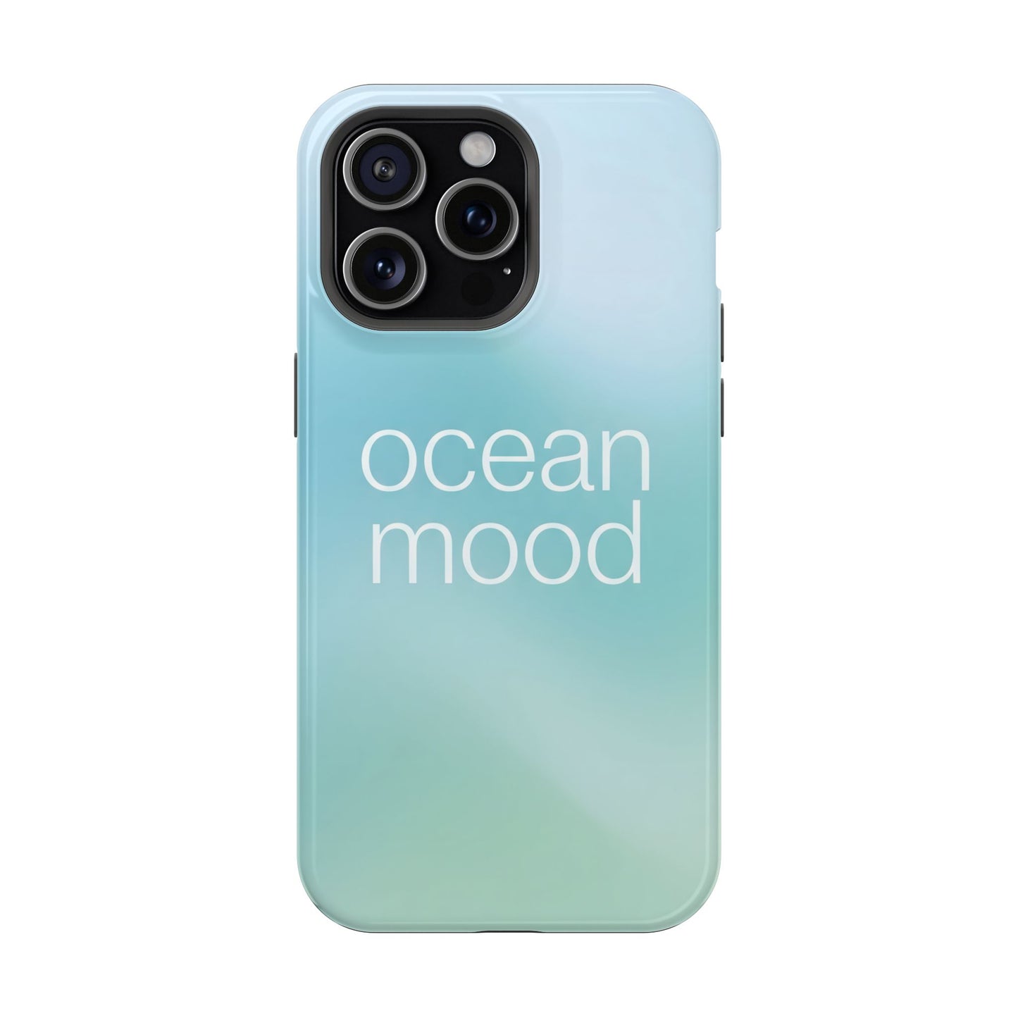 Teal & Sand Gradient Magnetic Impact Case - Ocean Mood