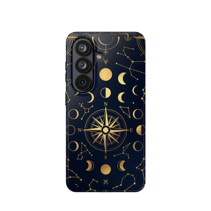 Celestial Navigator Golden Compass Magnetic Case
