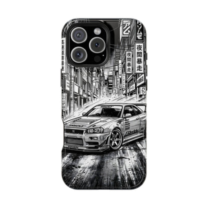 JDM Skyline Tokyo Drift Magnetic Impact Case