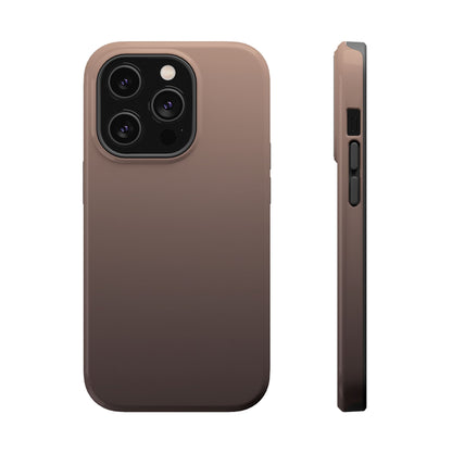 Mocha Ombre: Minimalist Espresso Gradient MagSafe Case