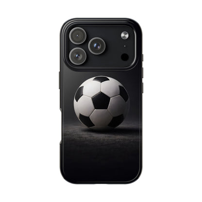 Professional Soccer Ball Tough Case - Minimalist Sports Cover for iPhone & Samsung