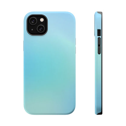 Aqua to Mint Gradient Magnetic Impact Case