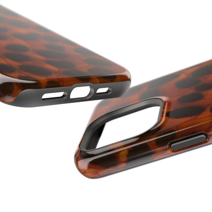 Dark Amber Tortoise Shell Magnetic Tough Case