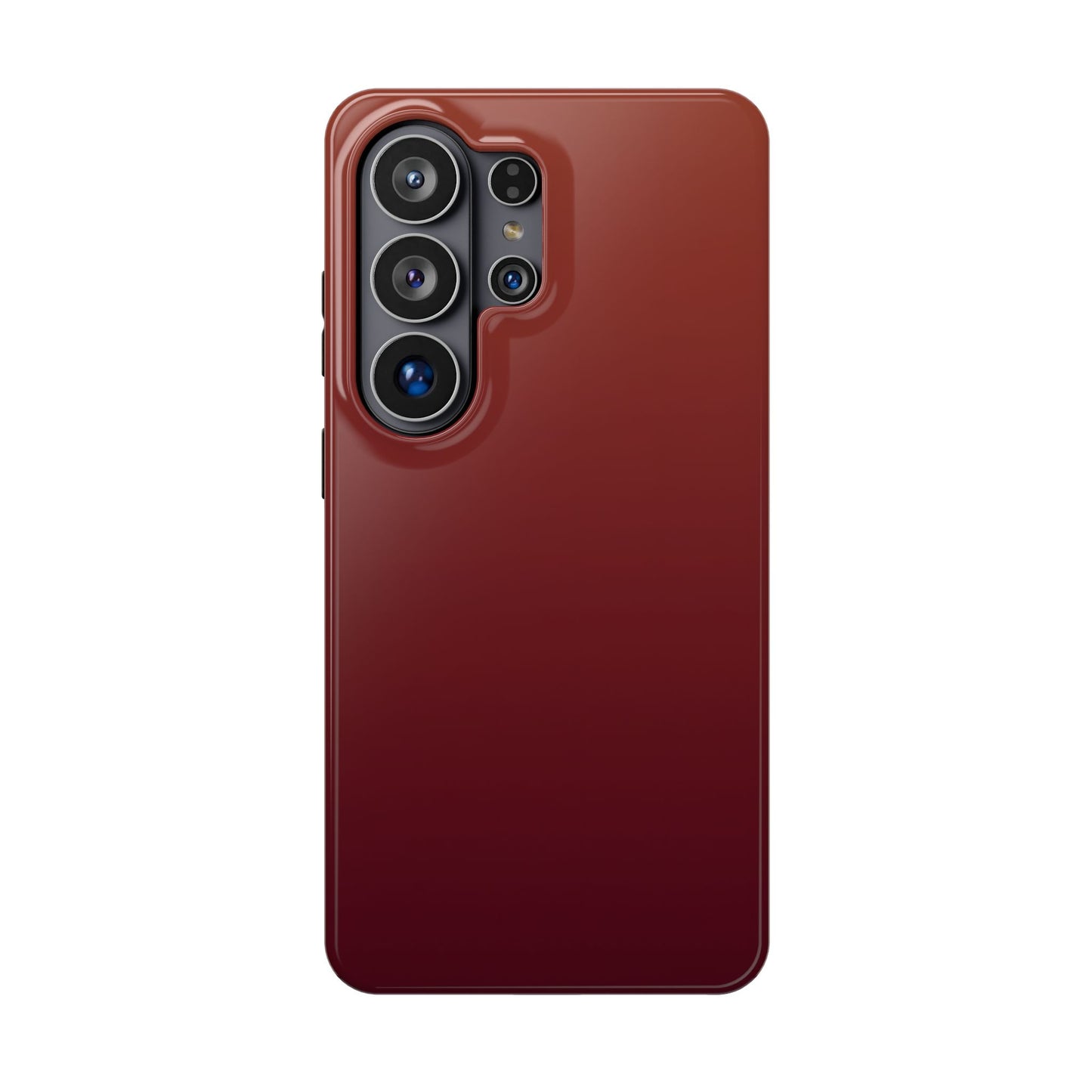 Black Cherry Ombre: Deep Burgundy Gradient MagSafe Case