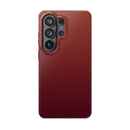 Black Cherry Ombre: Deep Burgundy Gradient MagSafe Case