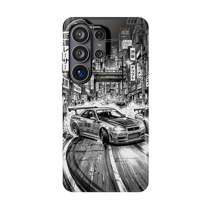 Tokyo Drift Manga Skyline Magnetic Tough Case