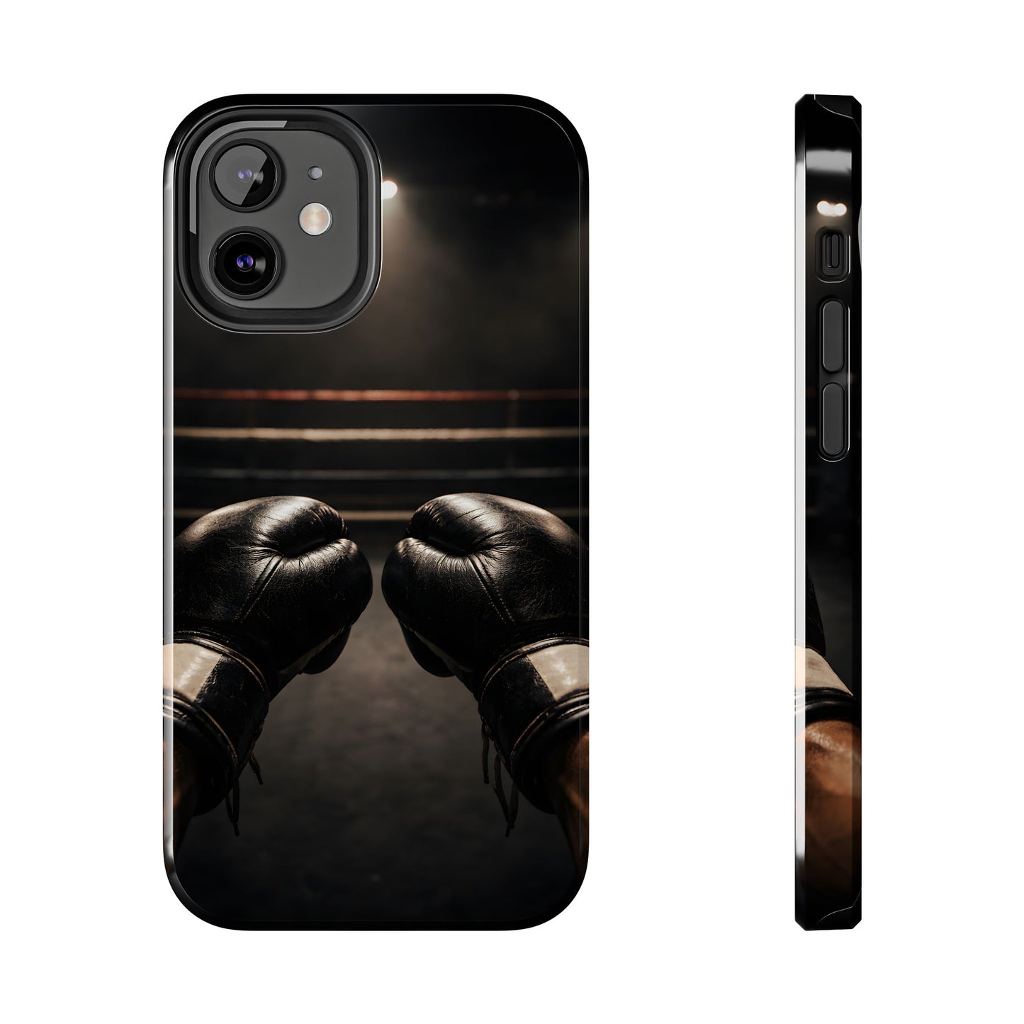 Boxing Gloves Ring POV Tough Case - Cinematic Combat Sports Cover for iPhone & Samsung