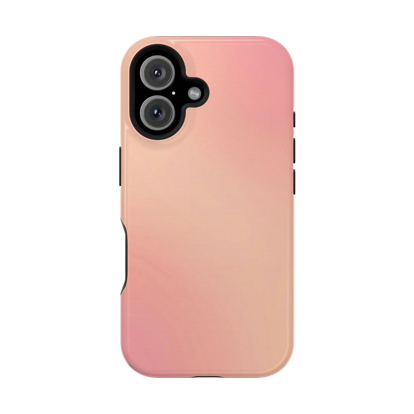 Soft Peach to Blush Gradient Magnetic Case