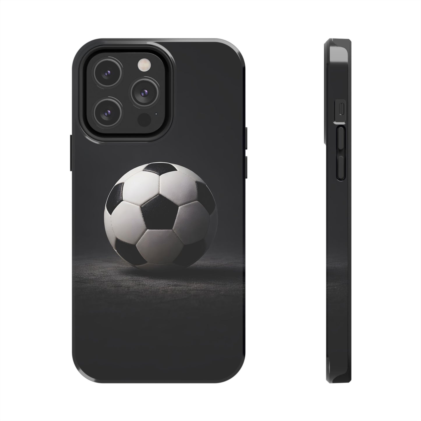 Professional Soccer Ball Tough Case - Minimalist Sports Cover for iPhone & Samsung