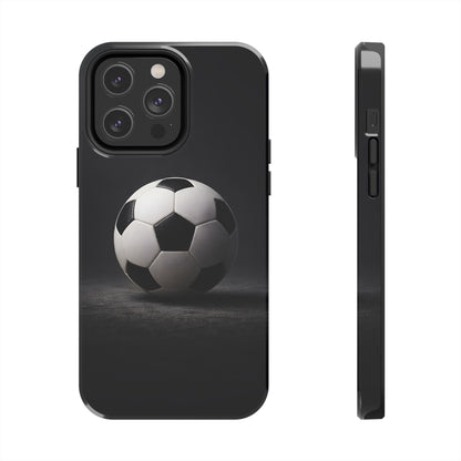 Professional Soccer Ball Tough Case - Minimalist Sports Cover for iPhone & Samsung