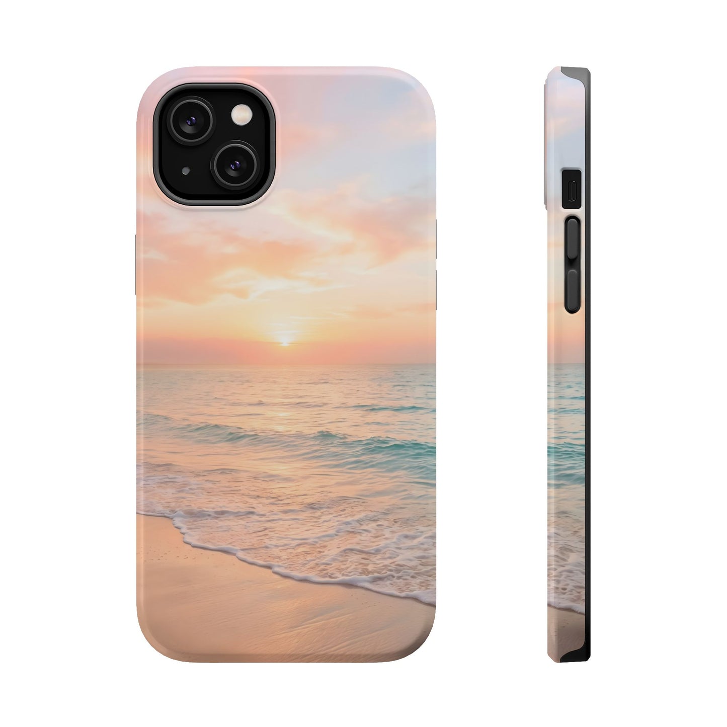 Serene Sunset Beach Magnetic Impact Case