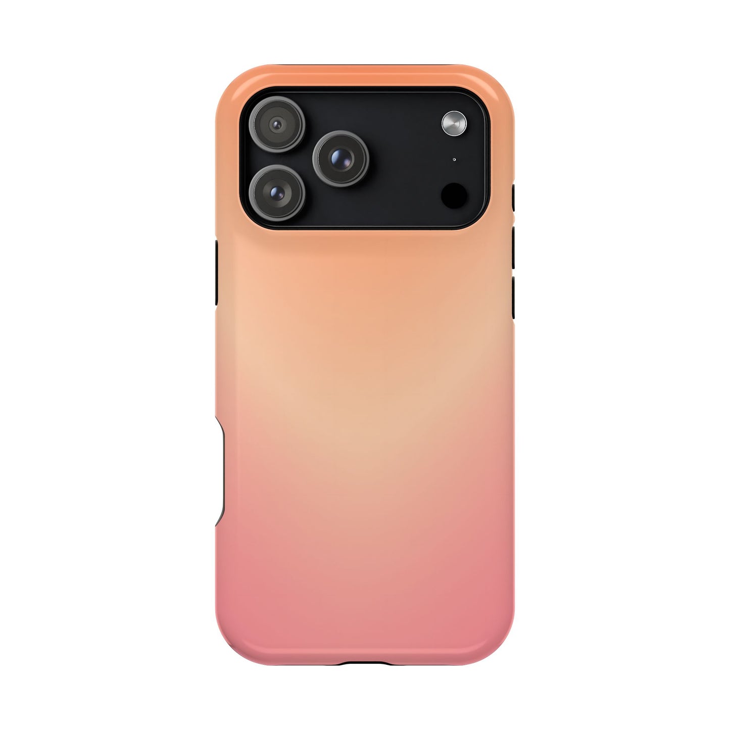 Peach to Rose Pastel Gradient Magnetic Case