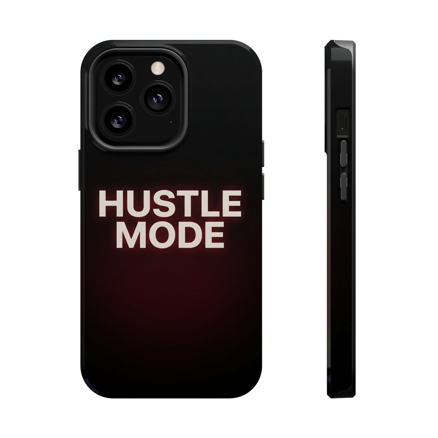 Hustle Mode Motivational Magnetic Impact Case
