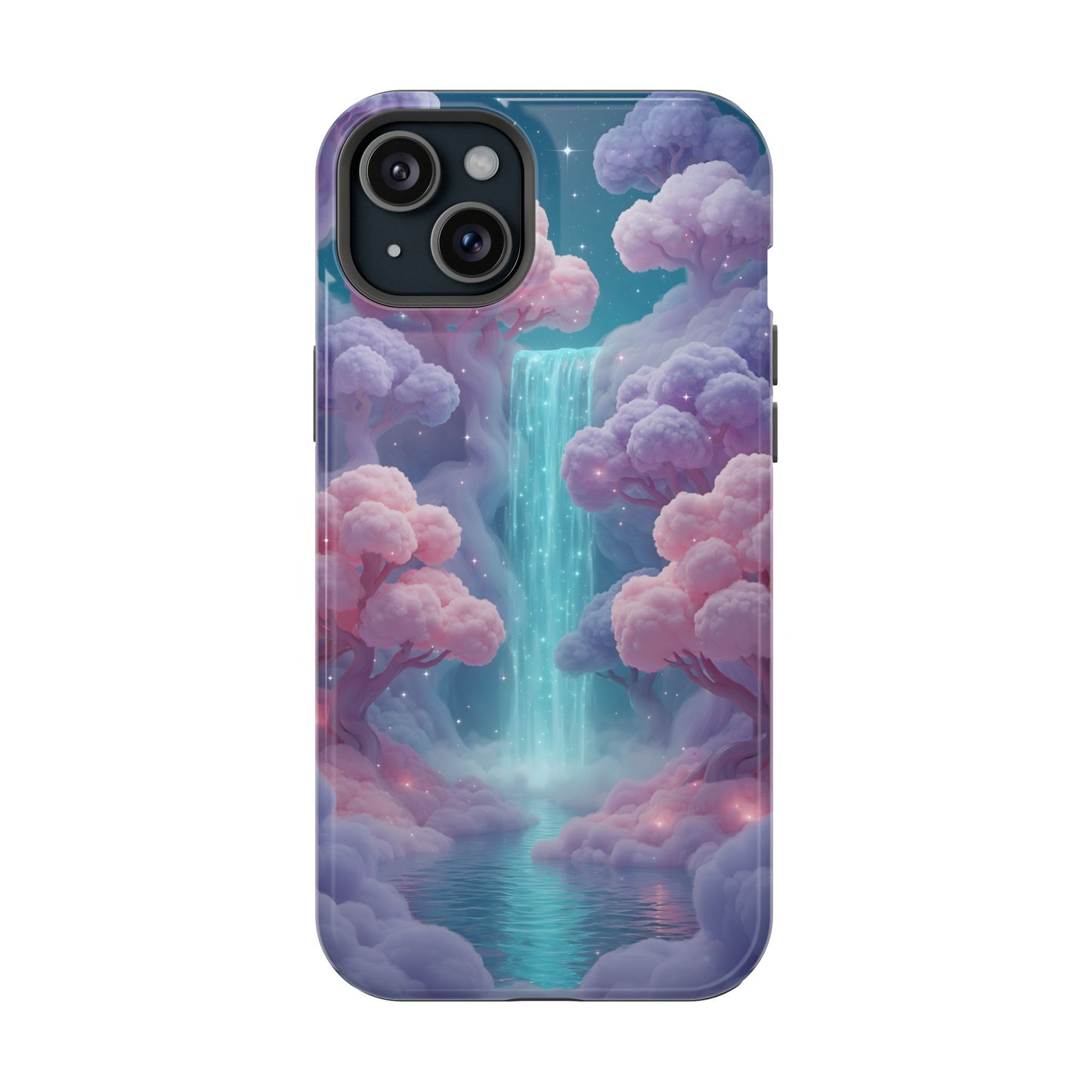 Dreamscape Oasis: Ethereal Pastel Fairycore MagSafe Case