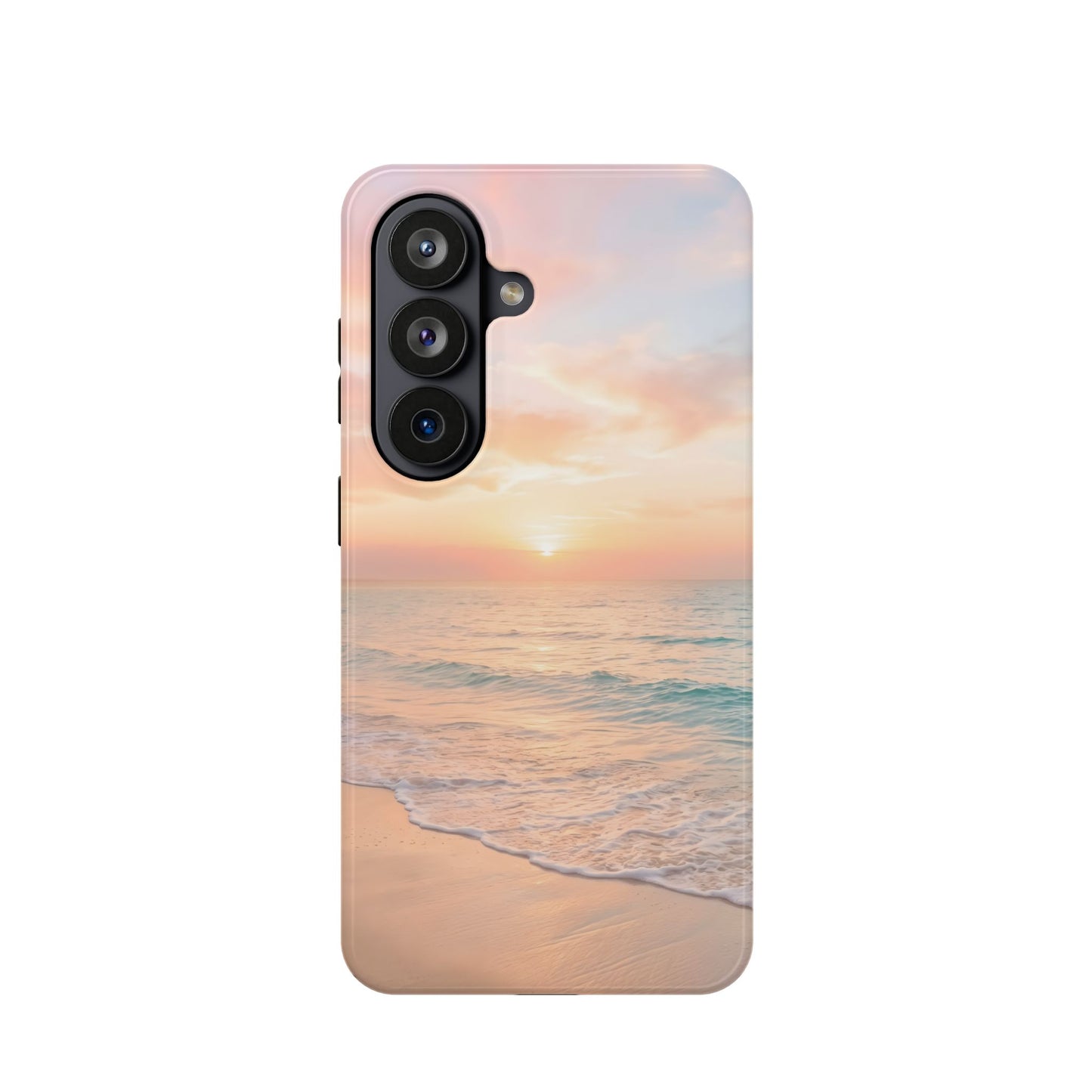 Serene Sunset Beach Magnetic Impact Case