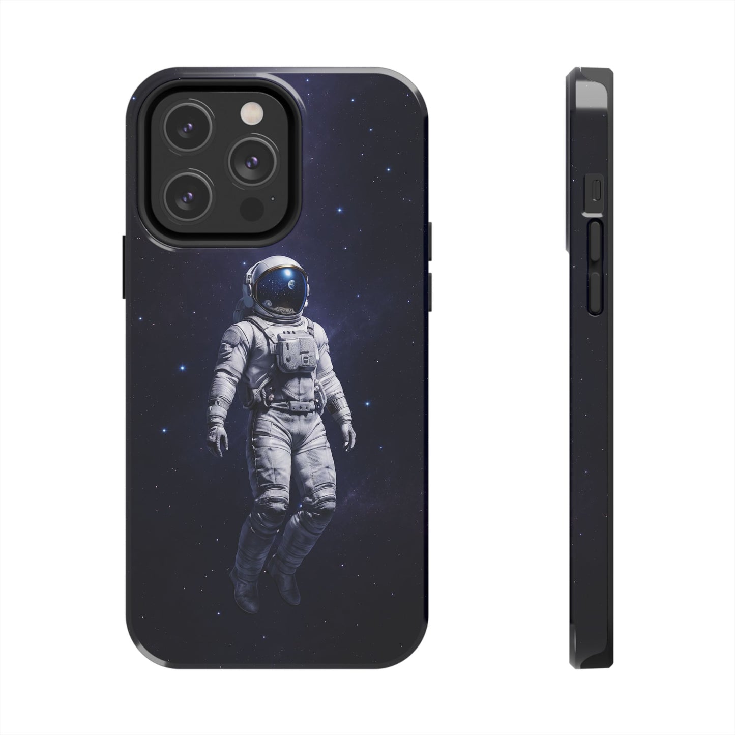 Deep Space Astronaut Tough Case - Realistic Cosmic Explorer Cover for iPhone & Samsung