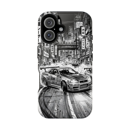 Tokyo Drift Manga Skyline Magnetic Tough Case