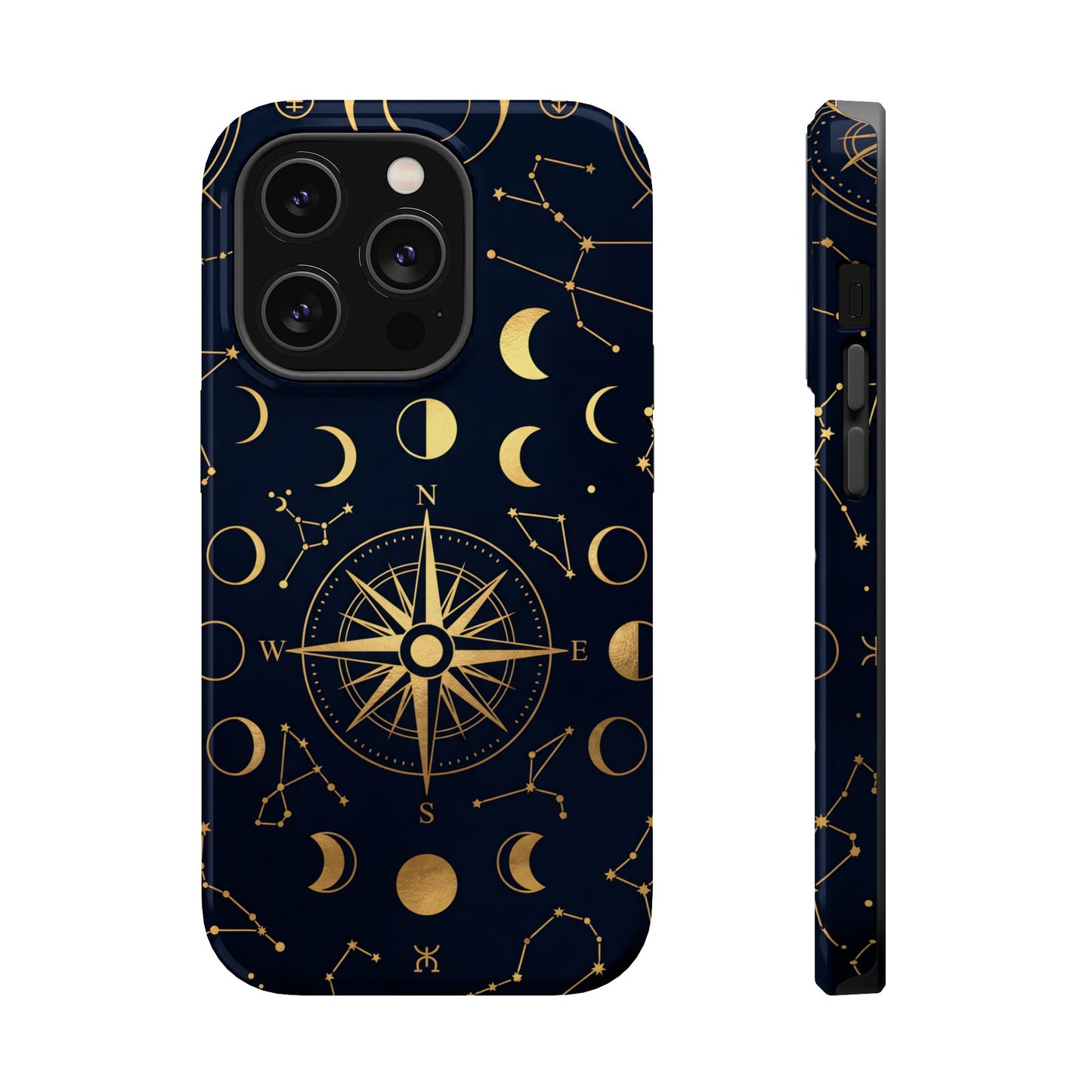 Celestial Navigator Golden Compass Magnetic Case