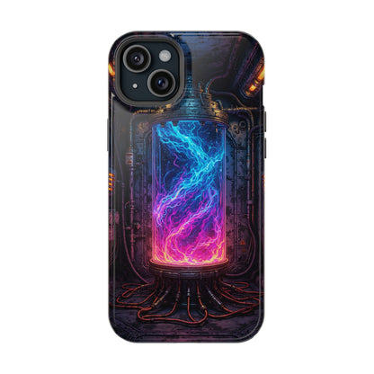 Neon Reactor: Cyberpunk Energy Core MagSafe Case
