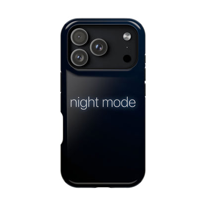Night Mode Minimalist Magnetic Impact Case