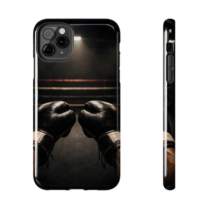 Boxing Gloves Ring POV Tough Case - Cinematic Combat Sports Cover for iPhone & Samsung