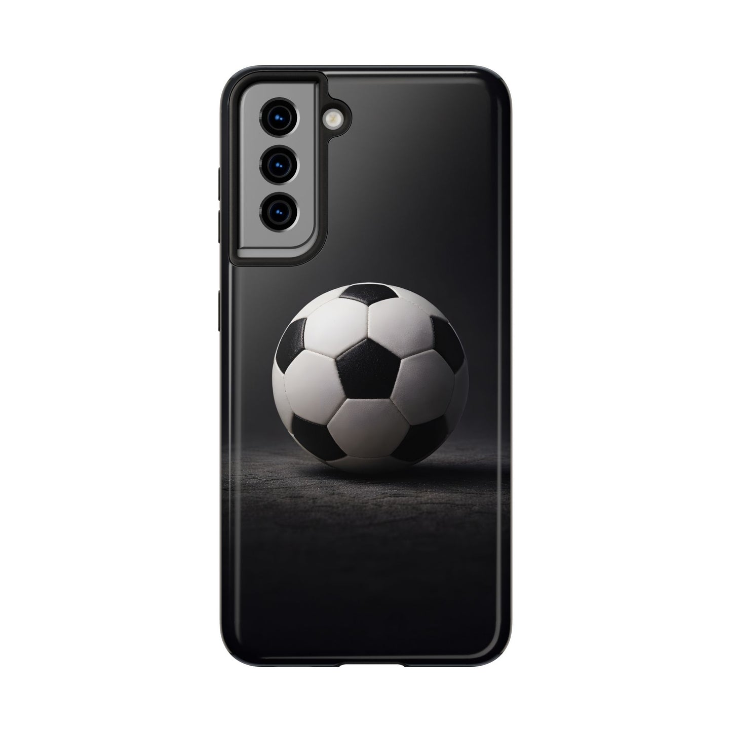 Professional Soccer Ball Tough Case - Minimalist Sports Cover for iPhone & Samsung