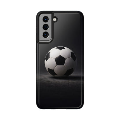 Professional Soccer Ball Tough Case - Minimalist Sports Cover for iPhone & Samsung