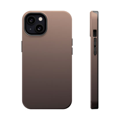 Mocha Ombre: Minimalist Espresso Gradient MagSafe Case